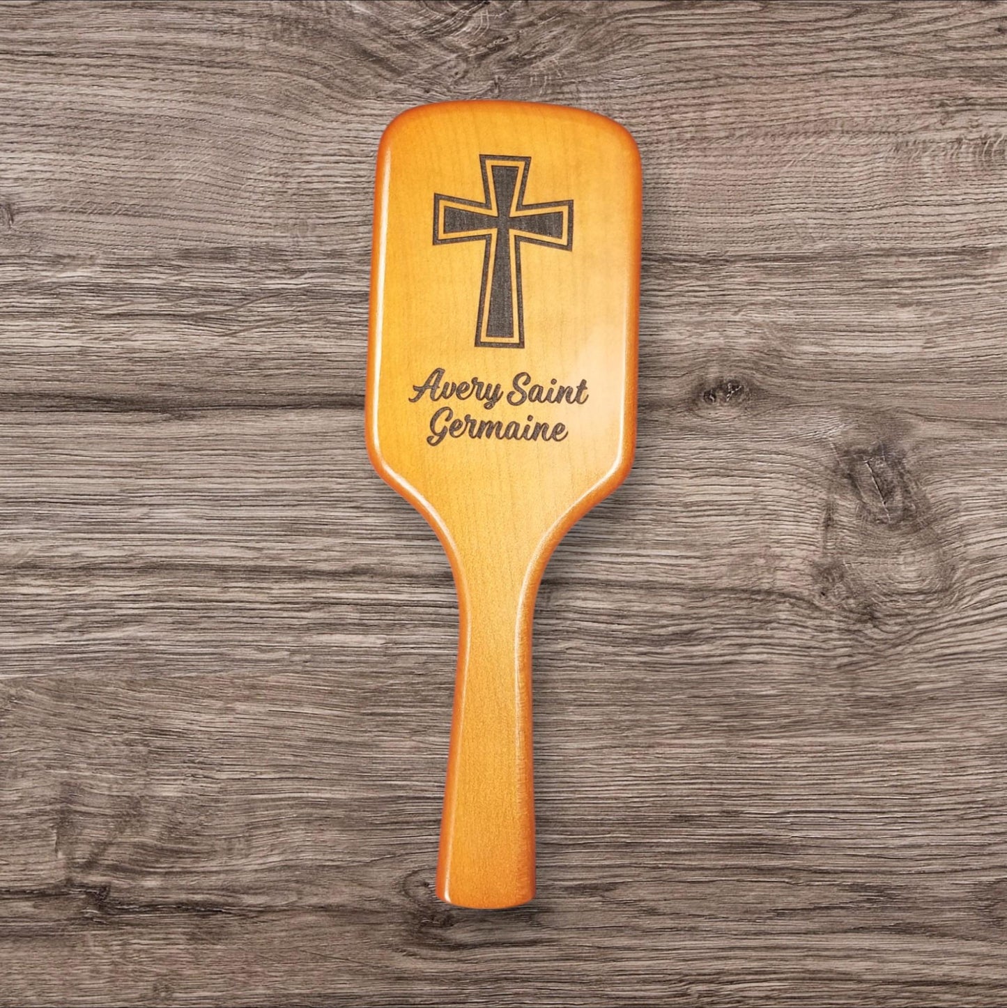 Personalized Wooden Hair Brush, Custom Engraved, Gift for Girls, Kid, Baby Shower, Mother's Day, Hairbrush for Girls, Personalized Hairbrush