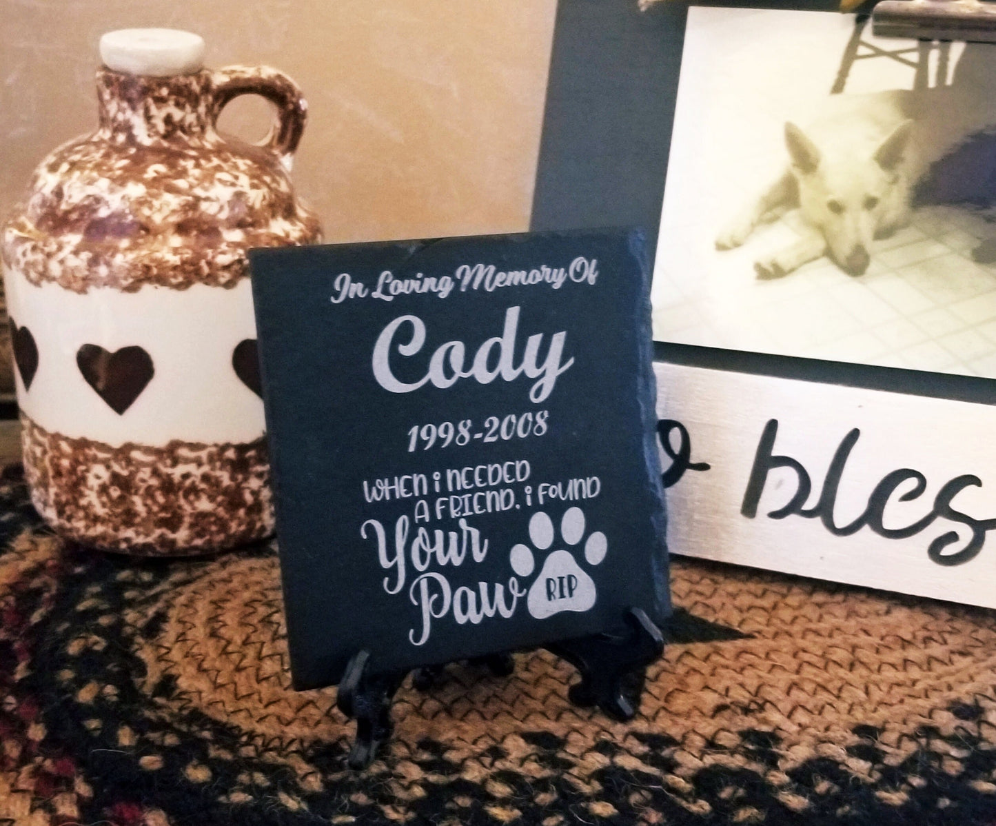 Pet Memorial Stone , Dog Memorial Stone Personalized , Pet Cat Grave Marker , Pet Headstone Custom , Pet Dog Stone Gift , Dog Grave Stone