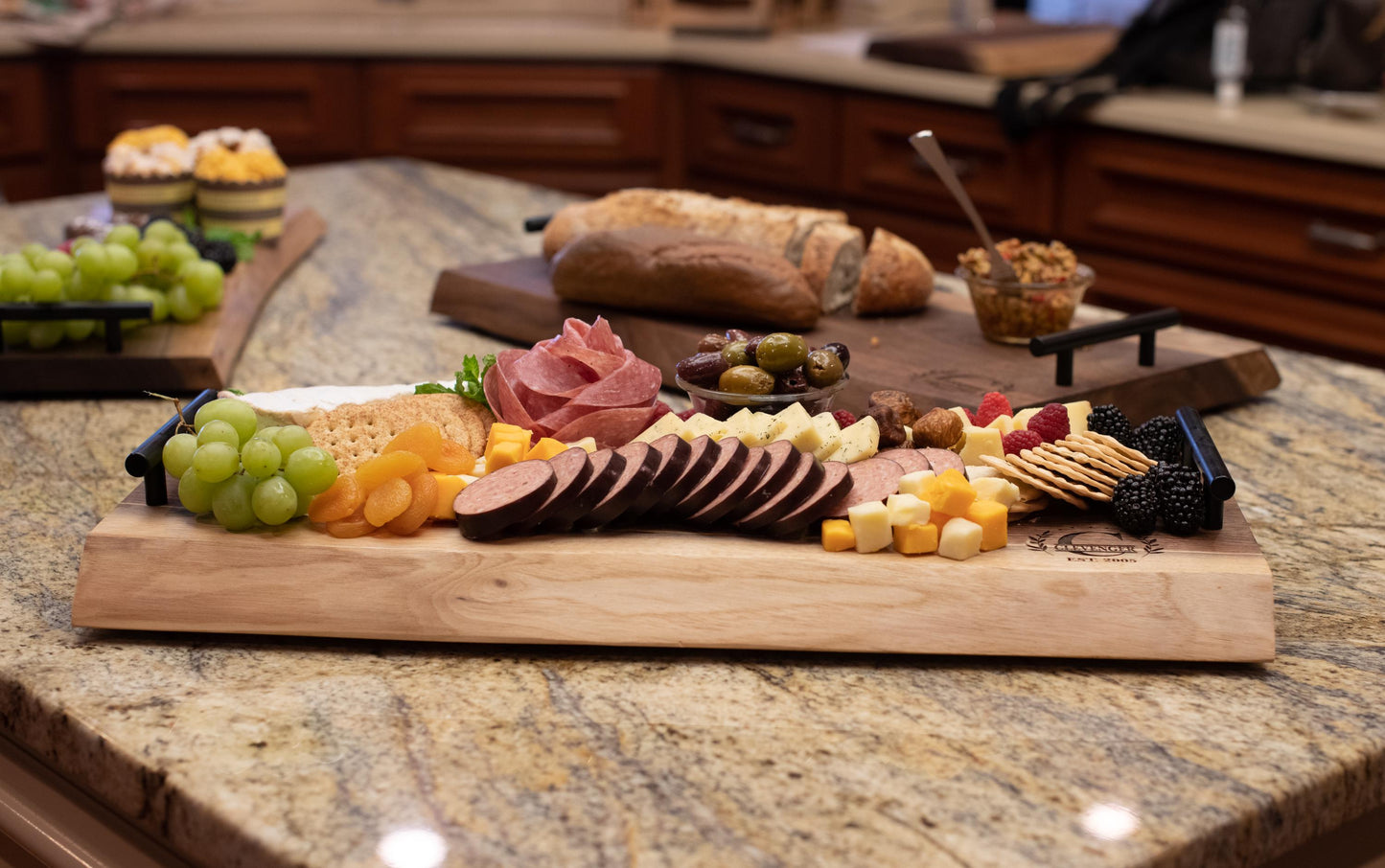 Personalized Charcuterie Board, Cheese Board, Serving Tray Board, Wedding Gift, Bridal Shower, Newlywed, Rustic Wedding Décor, Walnut Tray