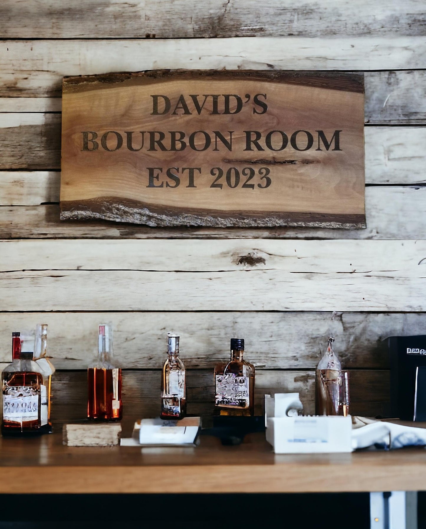 Personalized Last Name Established Sign Family Name Sign Wooden Sign Custom Wood Sign Anniversary Couple Gift Personalized Sign Wedding Gift