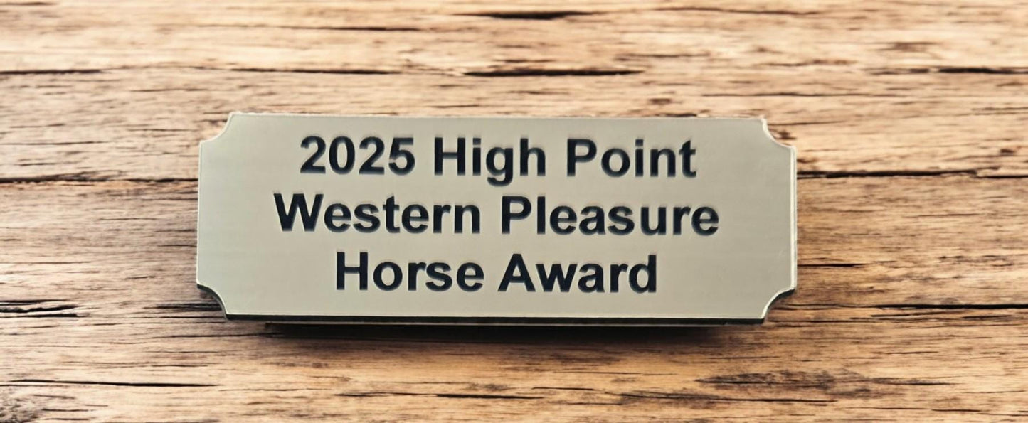 Personalized Custom Engraved Acrylic Plastic Name Plate, Award Plaque, Trophy, Electrical Industrial Sign, Equipment Tool Tag, Taxidermy
