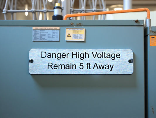Durable .030″ 304 stainless steel tags for industrial ID and asset labeling. Laser engraved for long-lasting, corrosion-resistant identification.
